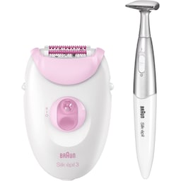 Braun Silk-épil 3 epilator SE3321 + bikini-trimmer