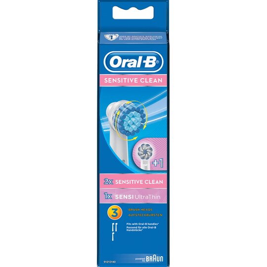 Oral-B Sensitive tandbørstehoveder | Elgiganten