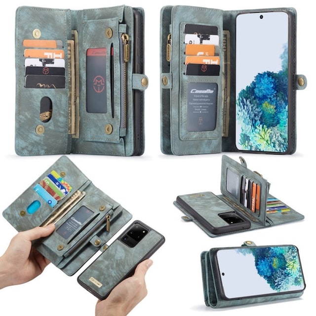 Multi-Wallet CaseMe 11-kort Samsung Galaxy S20 Ultra (SM-G988F)  - bl�