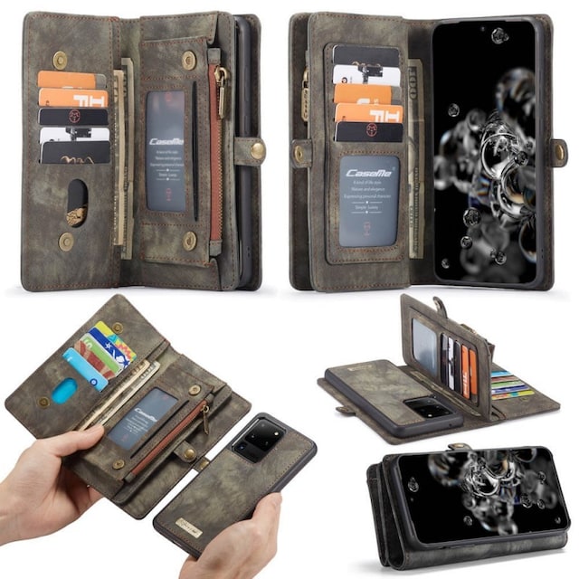 Multi-Wallet CaseMe 11-kort Samsung Galaxy S20 Ultra (SM-G988F)  - Sor