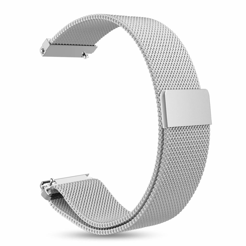 Armbånd ASUS ZenWatch 2 Huawei - Milanese loop 18 mm sølv - Tilbehør ure og  wearables - Elgiganten