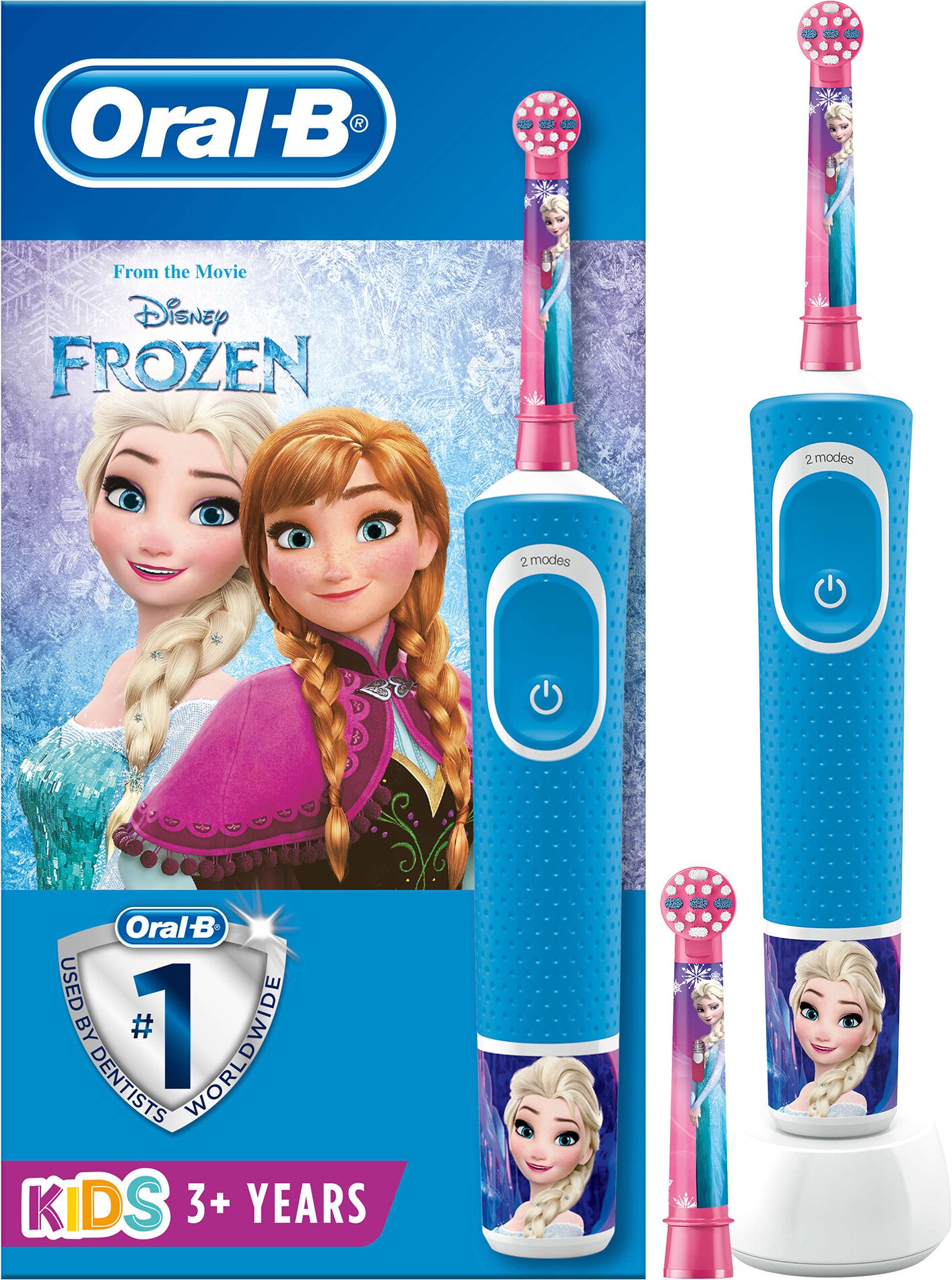 Oral-B Vitality 100 Kids Frozen elektrisk tandbørste til børn | Elgiganten