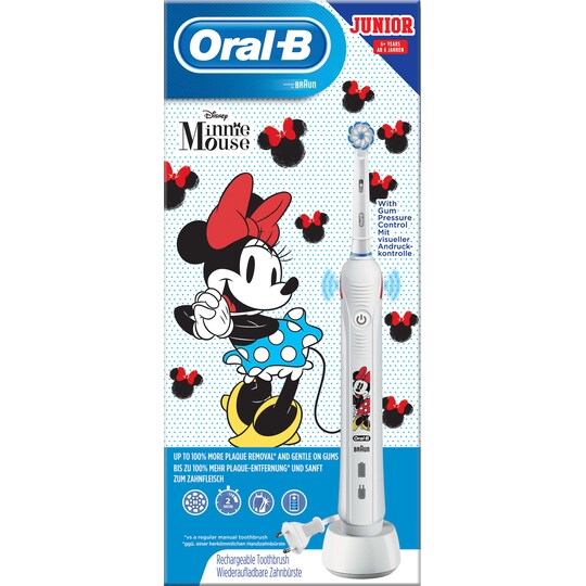 Oral-B Junior D501 Minnie elektrisk til børn |