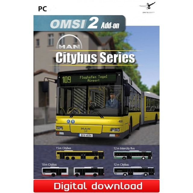 OMSI 2 Add-On MAN Citybus Series - PC Windows