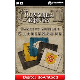 Crusader Kings II: Dynasty Shields Charlemagne DLC - PC Windows,Mac