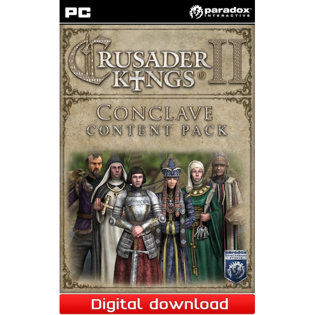 Crusader Kings II: Conclave Content Pack - PC Windows,Mac OSX,Linux