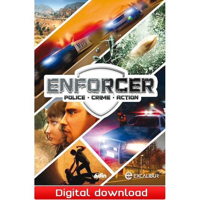 Enforcer Police Crime Action - PC Windows Mac OSX