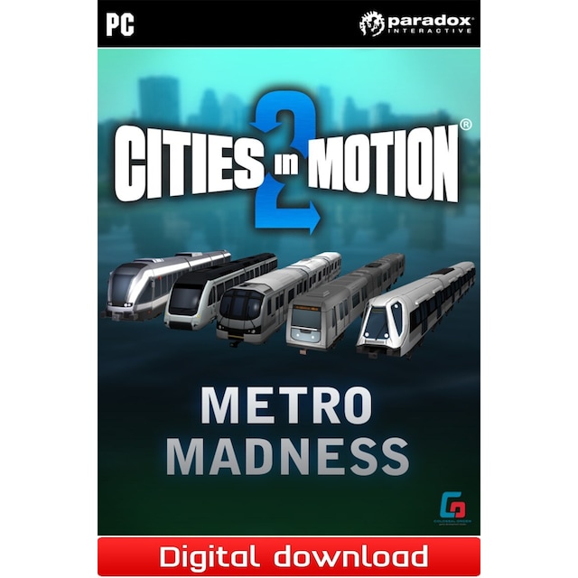 Cities in Motion 2: Metro Madness DLC - PC Windows