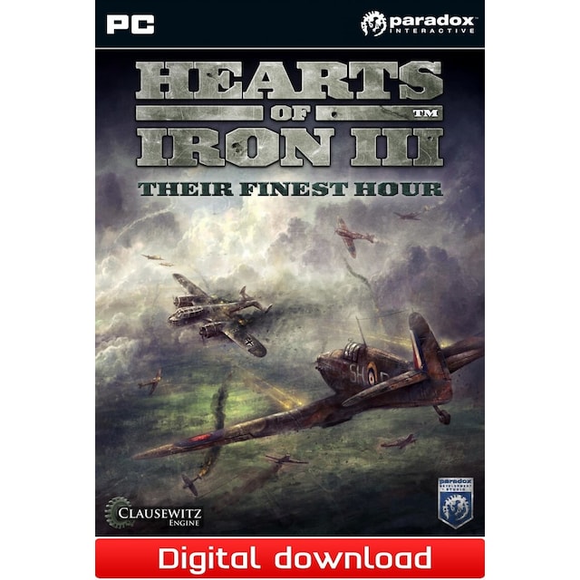 Hearts of Iron III: Their Finest Hour - PC Windows