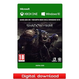 Shadow of War  Slaughter Tribe Nemesis Expansion - XOne PC Windows
