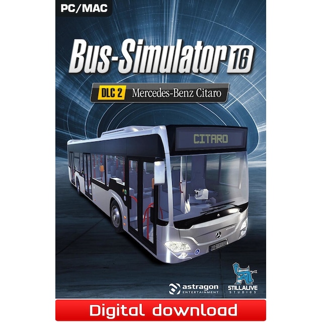 Bus Simulator 16 - Mercedes-Benz-Citaro - PC Windows,Mac OSX