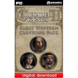 Crusader Kings II: Early Western Clothing Pack (DLC) - PC Windows,Mac