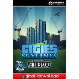Cities Skylines - Content Creator Pack Art Deco - PC Windows Mac OSX