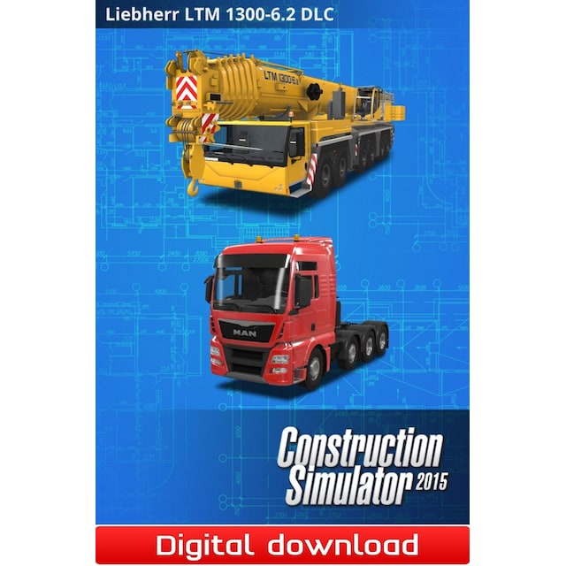 Construction Simulator 2015 Liebherr LTM 1300 6.2 - PC Windows,Mac OSX