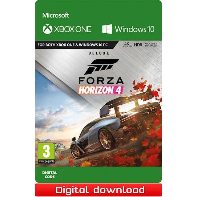 Forza Horizon 4 Deluxe Edition - XOne PC Windows