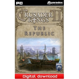 Crusader Kings II DLC The Republic - PC Windows,Mac OSX,Linux
