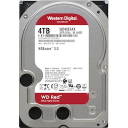 WD Desktop Red 3.5" intern HDD til NAS (4 TB)