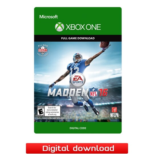 Madden NFL 16 XBOX One [Digital Code] 