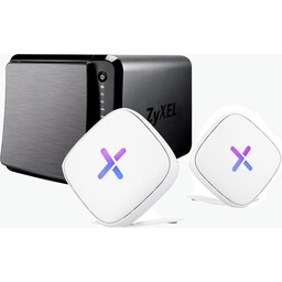 Zyxel NAS542 4-bay + Zyxel Multy U wi-fi mesh node 2-pak