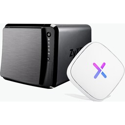 Zyxel NAS542 4-bay + Zyxel Multy U wi-fi mesh node