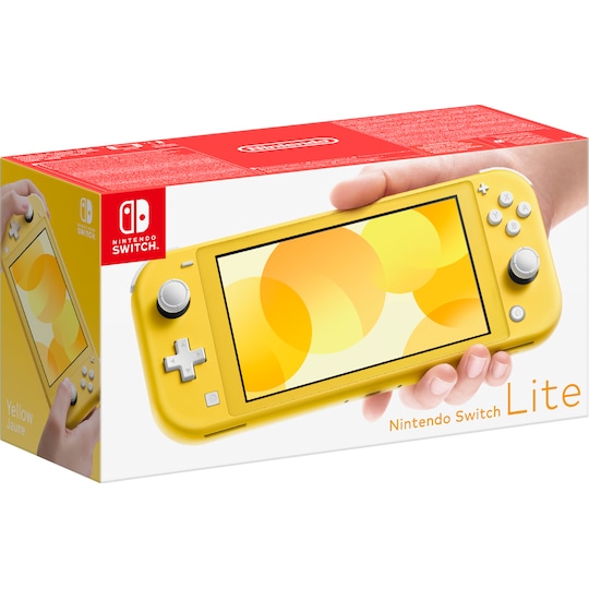 Nintendo Switch Lite EU spillekonsol (gul) | Elgiganten