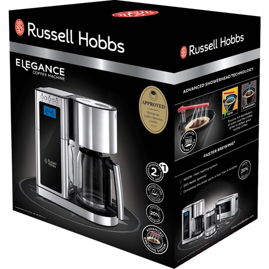 Russell Hobbs Elegance kaffemaskine 23521016001 | Elgiganten