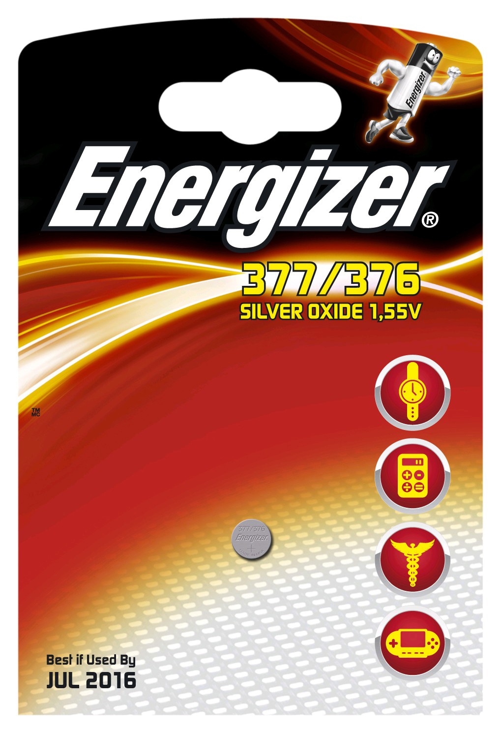 Energizer Button Cell BatterI 377/376 | Elgiganten