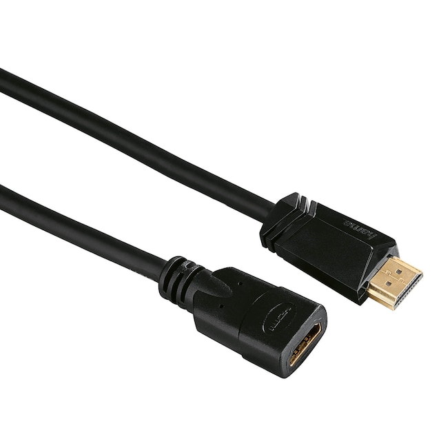 HAMA HDMI Ethernet High Speed Forlængerkabel 3,0m Guldbelagt TL