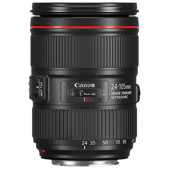 Canon EF 24-105 mm f/4L IS II USM zoom objektiv | Elgiganten
