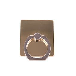 GEAR Finger Ring Metal Shine Roterende med Standerfunktion Guld