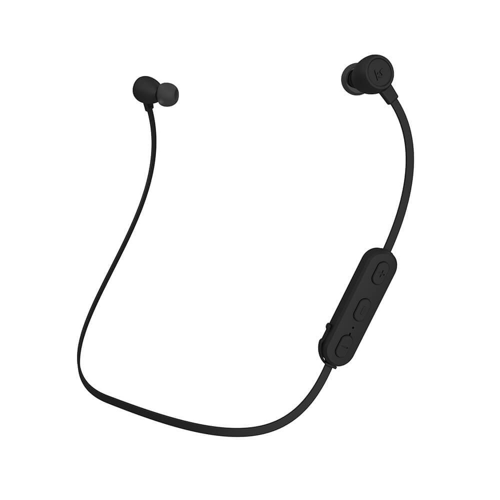 KITSOUND Hovedtelefon Hudson In-Ear Trådløs Sort - Tilbehør hovedtelefoner  - Elgiganten