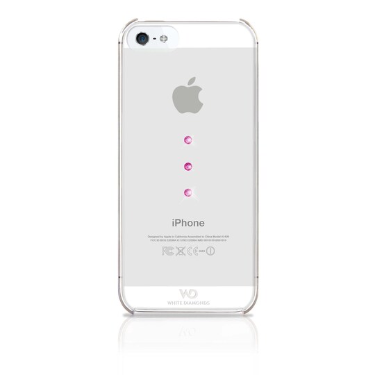 WHITE-DIAMONDS Cover iPhone 5/5S/SE Ice Trinity Crystal Rosa | Elgiganten