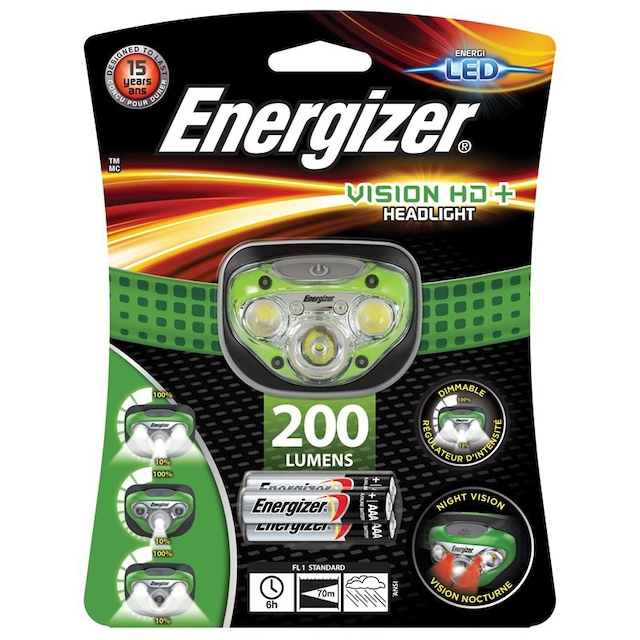 Energizer pandelampe med 7 LED lamper