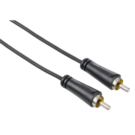 HAMA Audio Kabel 1 Phono-1 Phono 75ohm 3,0m ST | Elgiganten