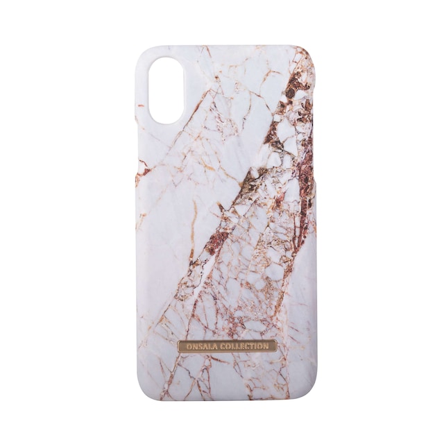 ONSALA COLLECTION Mobil Cover  Soft White Rhino Marble iPhone X/XS
