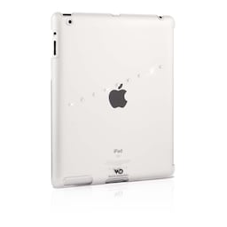WHITE-DIAMONDS Cover iPad 3 Sash Hvid