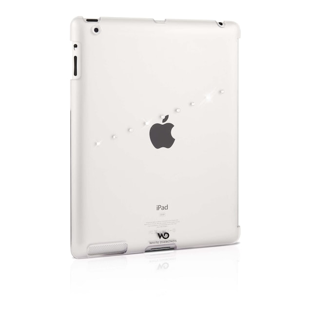 WHITE-DIAMONDS Cover iPad 3 Sash Hvid