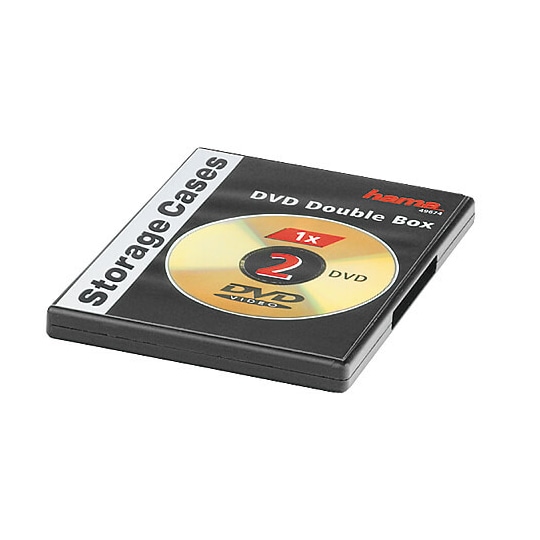 HAMA DVD-Box Dobbel Sort 5-pak | Elgiganten