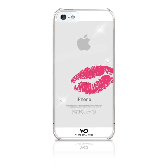 WHITE-DIAMONDS Cover iPhone 5/5S/SE Lipstick Kiss Rosa | Elgiganten
