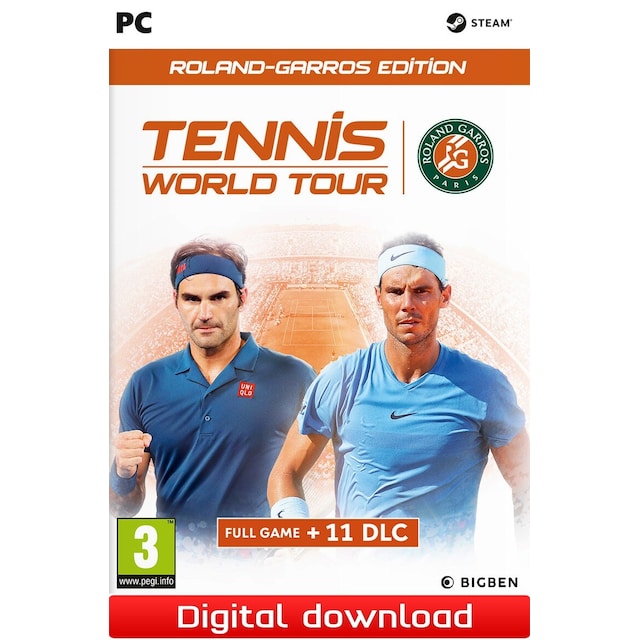 Tennis World Tour Roland-Garros Edition - PC Windows