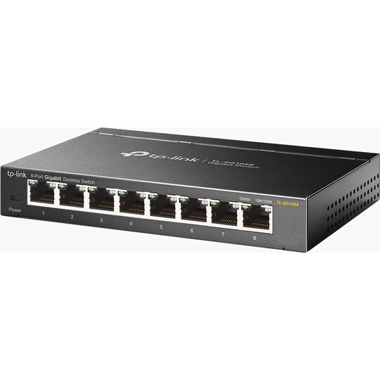 TP-Link SG108S 8-port gigabit switch | Elgiganten