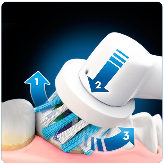 Oral-B Genius 9000 elektrisk tandbørste - hvid | Elgiganten