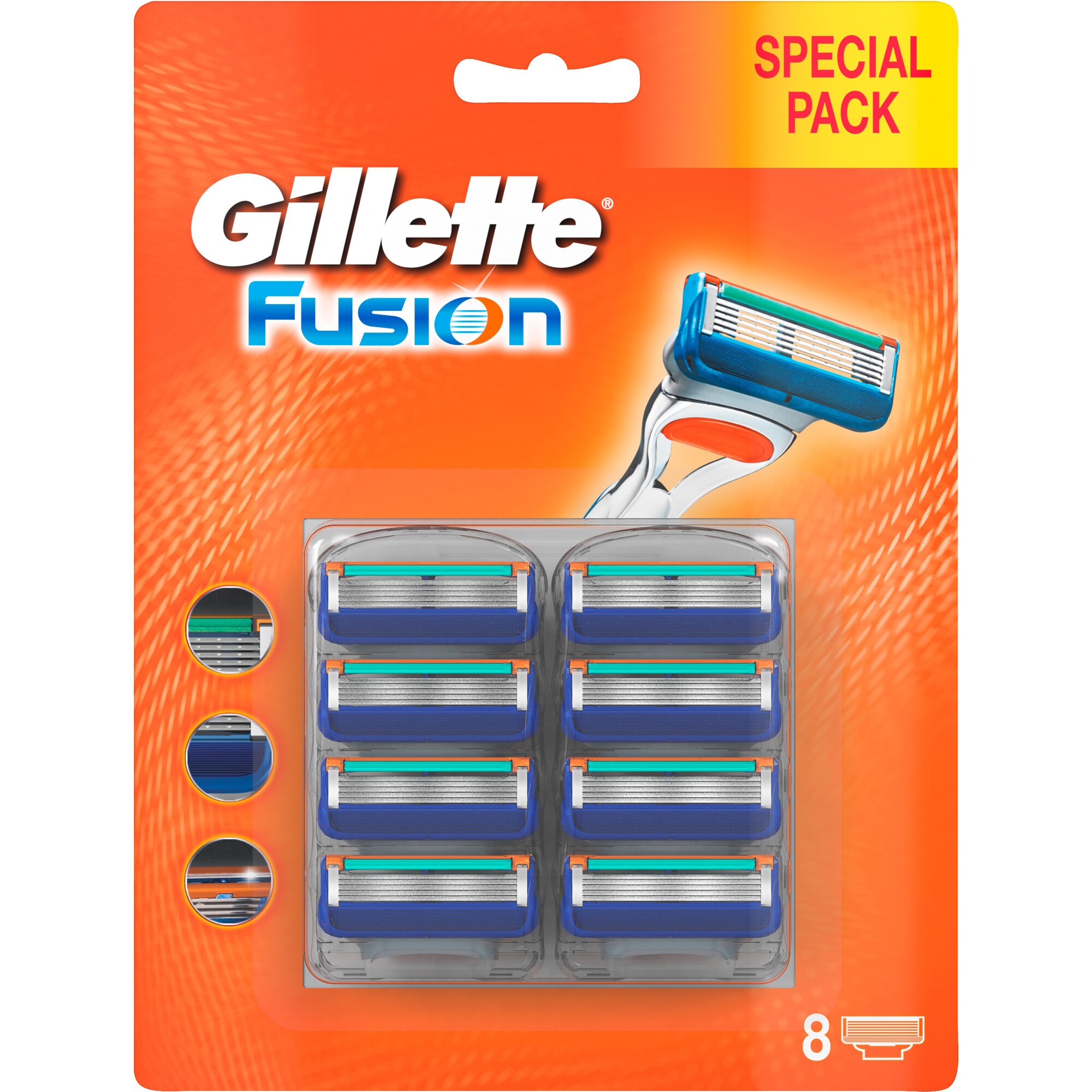 Gillette Fusion barberblade 379156 | Elgiganten