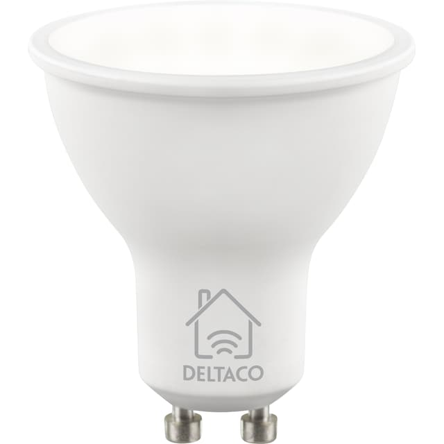 Deltaco LED-lampe SHLGU10W