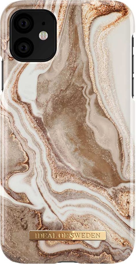 iDeal of Sweden cover til iPhone 11 (golden sand marble) | Elgiganten