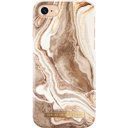iDeal of Sweden cover til iPhone 6/7/8/SE Gen. 2/3 (golden sand marble)