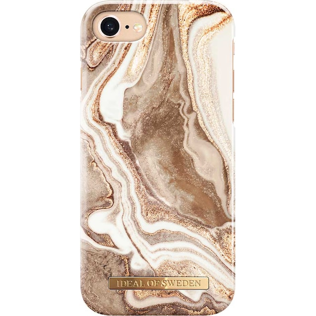 iDeal of Sweden cover til iPhone 6/7/8/SE Gen. 2/3 (golden sand marble)