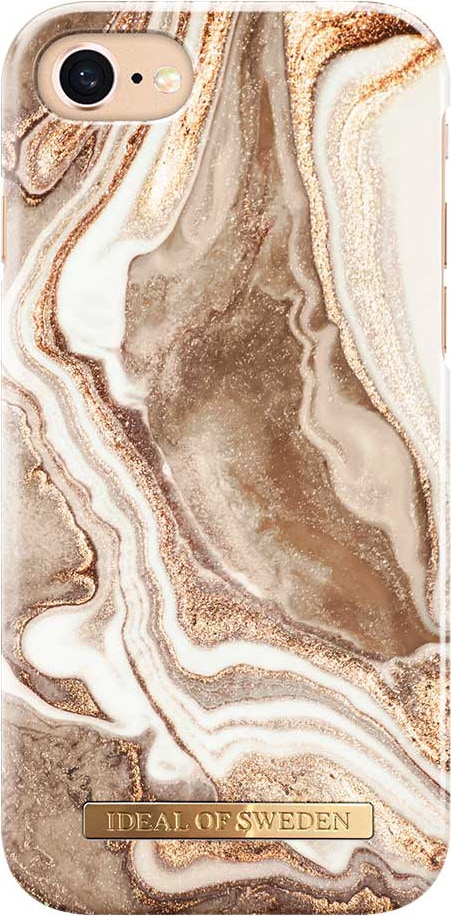 iDeal of Sweden cover til iPhone 6/7/8/SE Gen. 2/3 (golden sand marble) |  Elgiganten