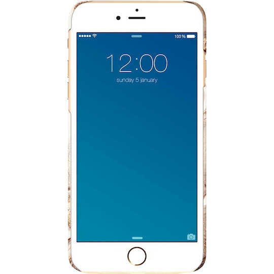 iDeal of Sweden cover til iPhone 8/7/6/6s Plus (golden sand marble) |  Elgiganten