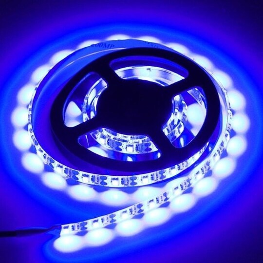 LED Lys 4.8W 60 SMD USB - Blåt Lys | Elgiganten